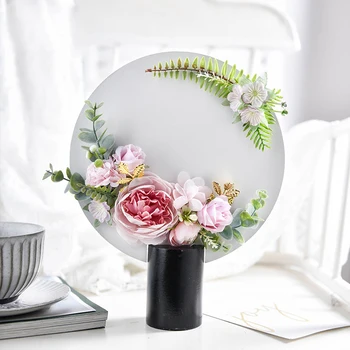 

American Pastoral Wooden Floral Ornaments Creative Dining Table Decoration Home Living Room Kitchen Desktop Decorations Decor
