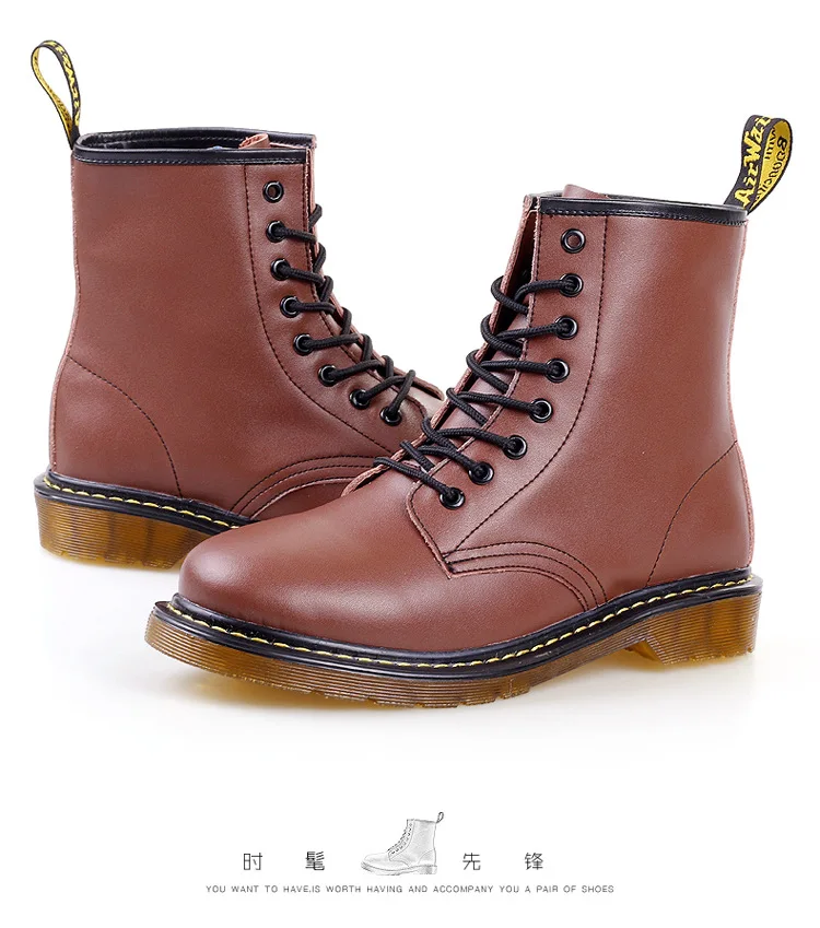 Genuine Leather Men Boots Motorcycle Boots Men Jason Martins Military Desert Ankle Boots Brown Fashion Men Shoes Botas Hombr