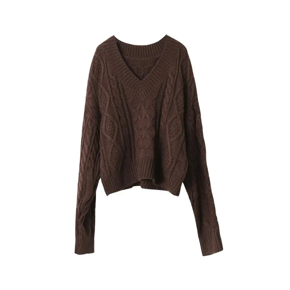 2020 New Autumn Winter Women Fashion Casual Warm Nice Sweater Korean Japanese Style Knitted Sweater 2020 New Autumn Winter Women Fashion Casual Warm Nice Sweater Korean Japanese Style Knitted Sweater