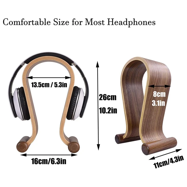 Support de casque en bois Support d'écouteur en bois - Cdiscount TV Son  Photo