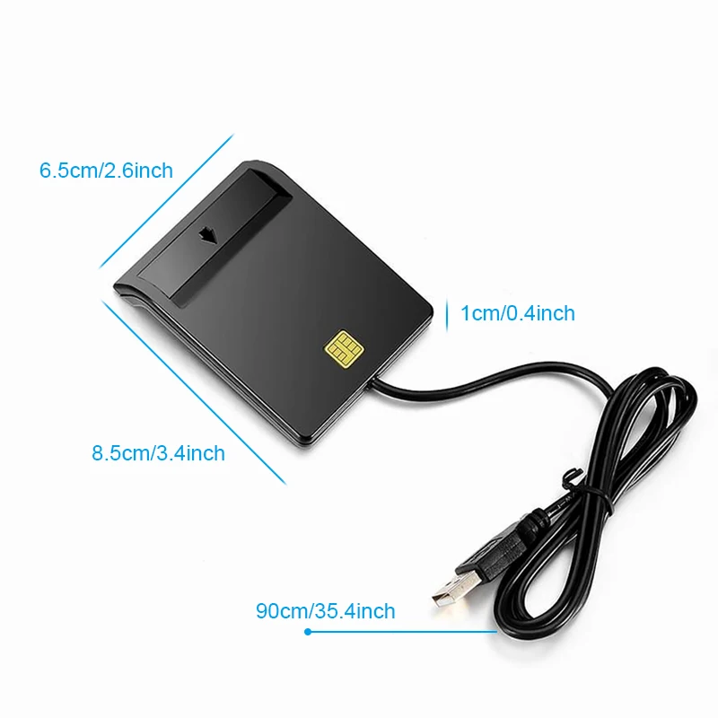 Rocketek USB 2 0 устройство для чтения смарт карт банковских карт|usb card reader|card readercard adapter |