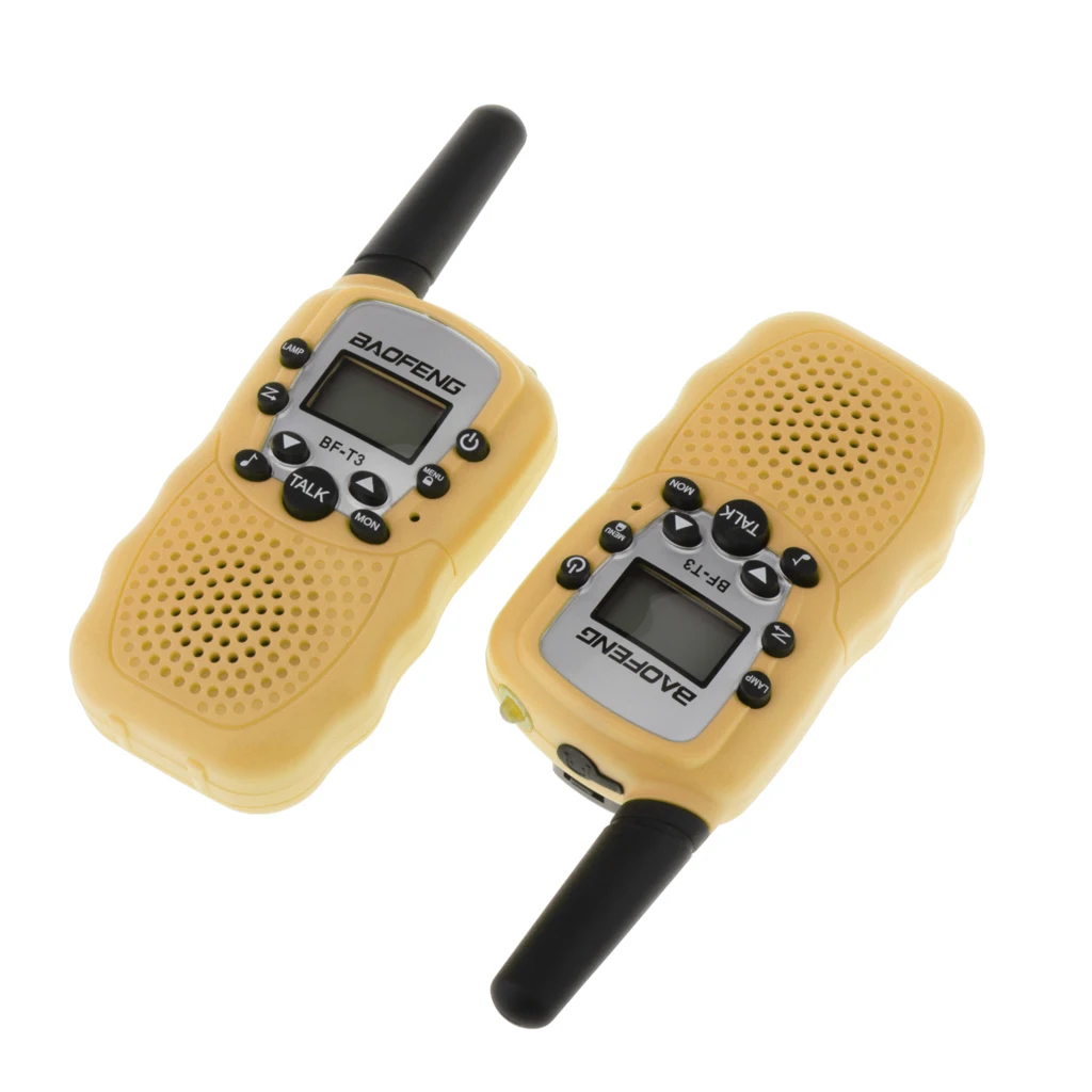 2pcs BaoFeng BF-T3 Kids Walkie Talkie 22 Channels for Children Gift EU UHF Walkie Talkie Walkie BF-T3 FRS Two Way Radio T3