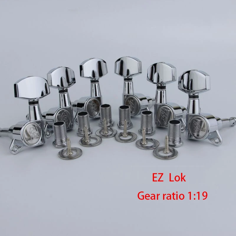 New Wilkinson Wjn01 3r3l Cr Bk Bn Gd Guitar Machine Heads Tuners Smoky