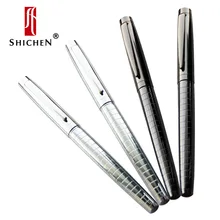 Shichen A064 хорошее качество тяжелый металлический Подарочный РОЛИК ручка 0,7 мм и 1,0 мм nib. Авторучка для школы и офиса
