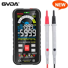 New 9999 Counts Digital Multimeter Smart Auto Range 1000V 10A Tester Meter Ohm Hz Capacitance REL True RMS AC DC DMM Multitester