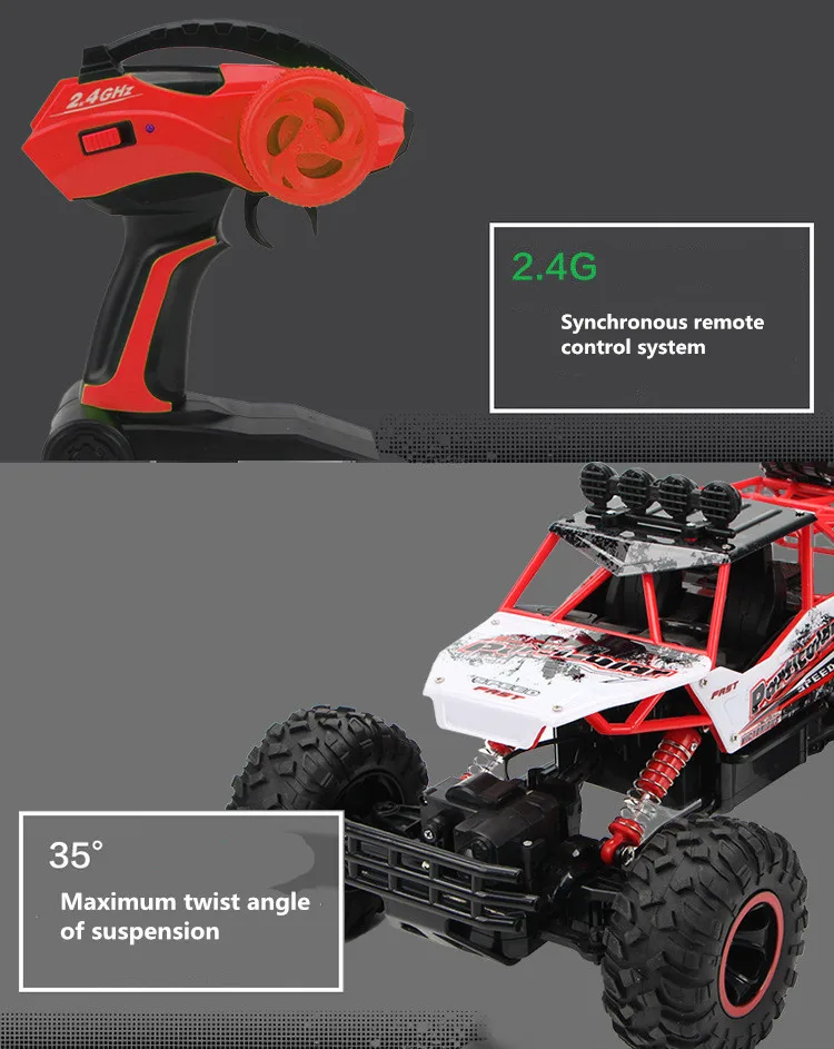 1:16 28 см 4WD RC автомобили обновленная версия 2,4G радиоуправляемые игрушечные машинки RC багги скоростные грузовики внедорожные Грузовики Игрушки для детей