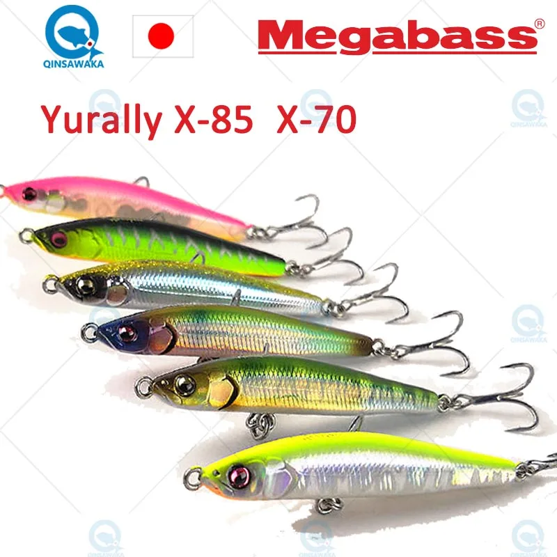 Megabass X85 X75 85mm 14.5g /7cm 10g Sinking Minnow Pencil Fishing