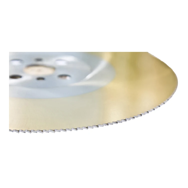 Tin coated HSS circular saw blade