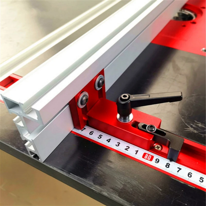 Деревообрабатывающий Т-образный слот Торцовочная дорожка стоп-локатор раздвижные кронштейны деревообрабатывающий рельсовый фиксатор