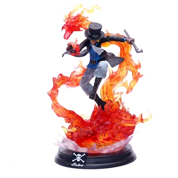 

Anime ONE PIECE Een Stuk DXF Sabo Figuur Speelgoed PVC Action Collectible Model Doll Toys 33cm Grote Gift Christmas gift