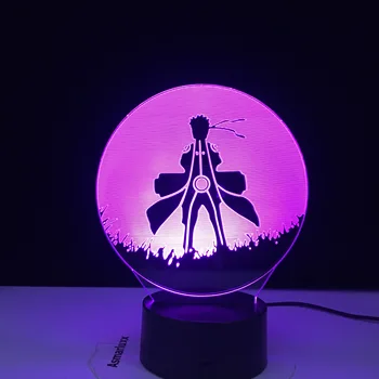 

Naruto Uzumaki Poster for Bedroom Decor Nightlight Best Birthday Gift Night Lamp Bedside Bed Dropshipping
