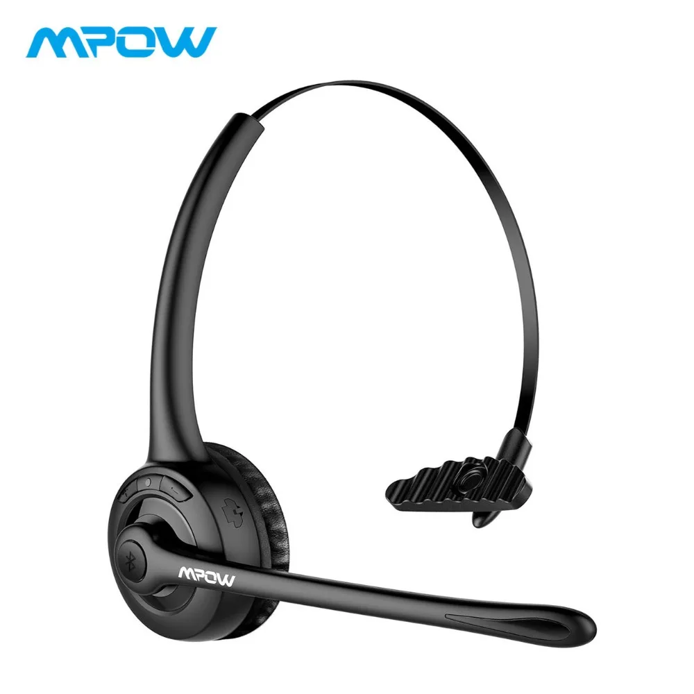 

Mpow TOP Pro Wireless Bluetooth Headphone Crystal Clear Headphone With Microphone For Driver/Call Center/Online