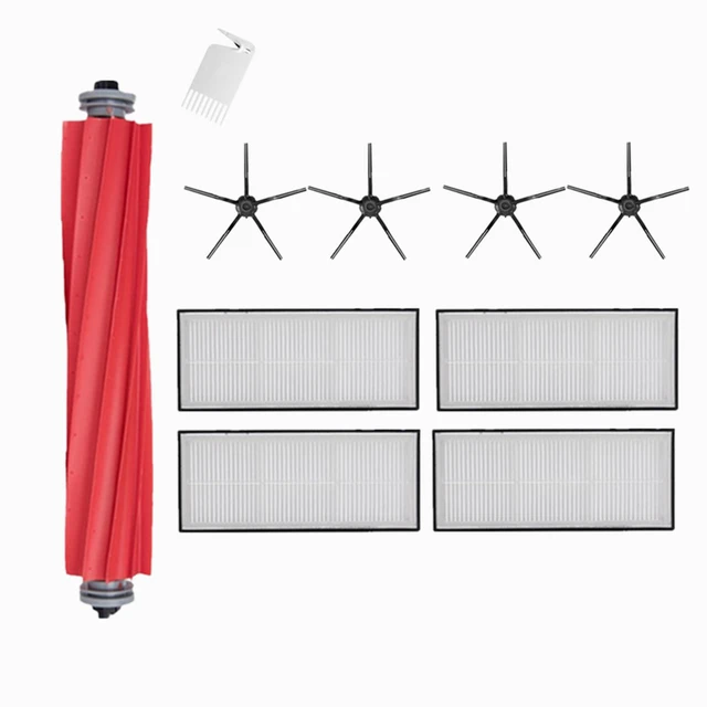 XiaoMi Roborock T7S S7 HEPA Accessory of Filter Main Brush/Cover Mop Cloth Side Brush Vacuum Cleaner Part Package  5A