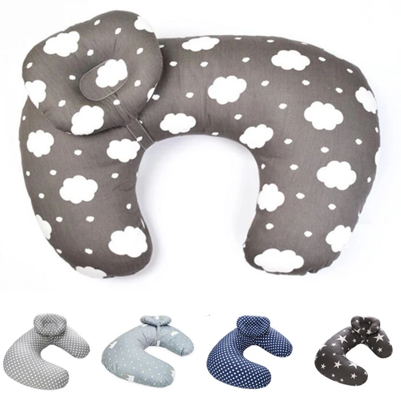 

LOOZYKIT Breastfeeding Pillow Multi-function Baby Feeding Pillow Newborn Supplies Learning Pillow Removable and Washable Pillow