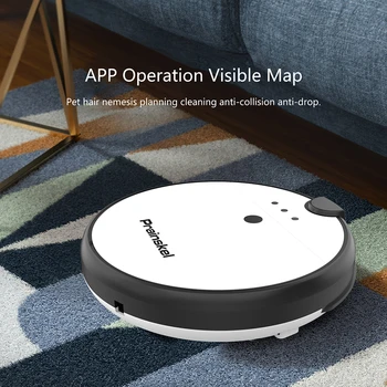 

Prainskel FR20-AI Robot Vacuum Cleaner for Home Auto Recharge APP Remote Control Planned Cliff Detection Smart Robot Aspirador
