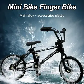 

Mini Finger Bmx Toys Finger Bike Mountain Bicycle Model Finger Scooter Toy Creative Game Suit Children Gifts