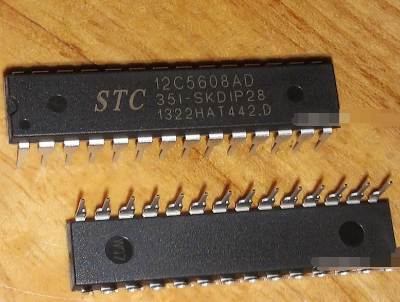 10 шт./лот STC MCU магазин STC12C5608AD-35I-SKDIP28 оригинальное место