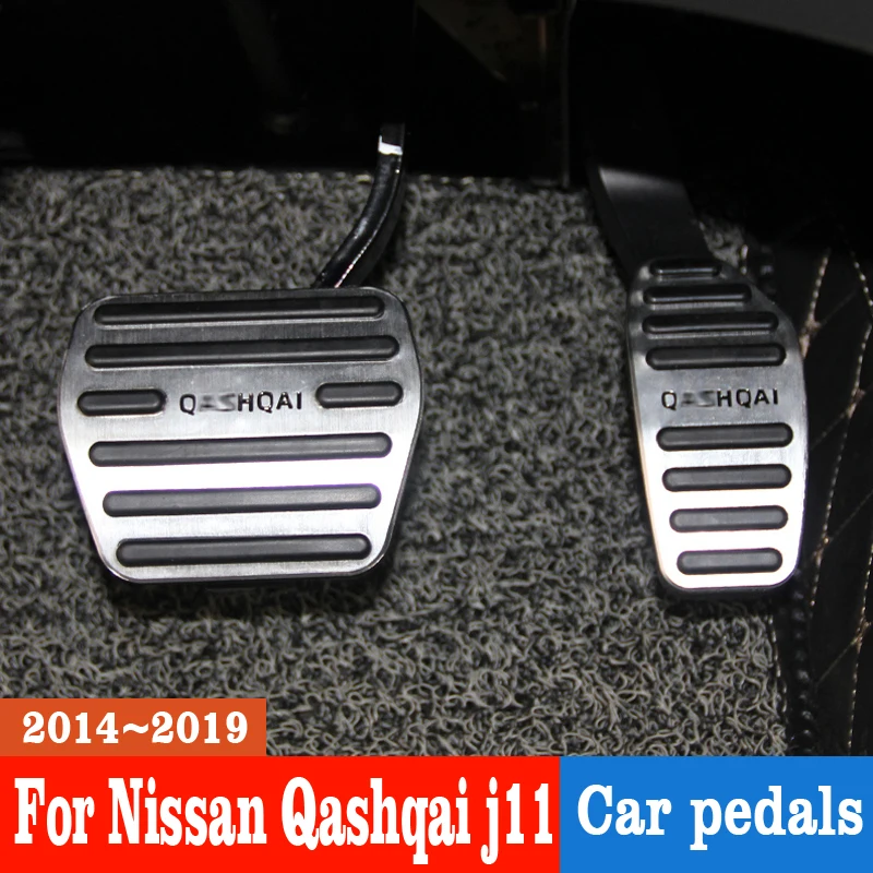 Крышка педали газа акселератора из алюминиевого сплава для Nissan Qashqai j11 2014 2015 2016 2017