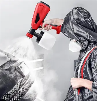 

High Power Home Electric Paint Sprayer, 4 Nozzle Easy Spraying and Clean Perfect for Beginner