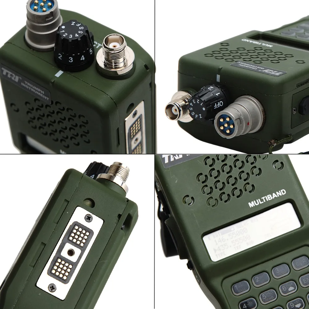 TRI AN/PRC-152A(UV) тактический CS военный MBITR 10 Вт IPX7 VHF UHF многофункциональная рация сестра Харрис три PRC-152