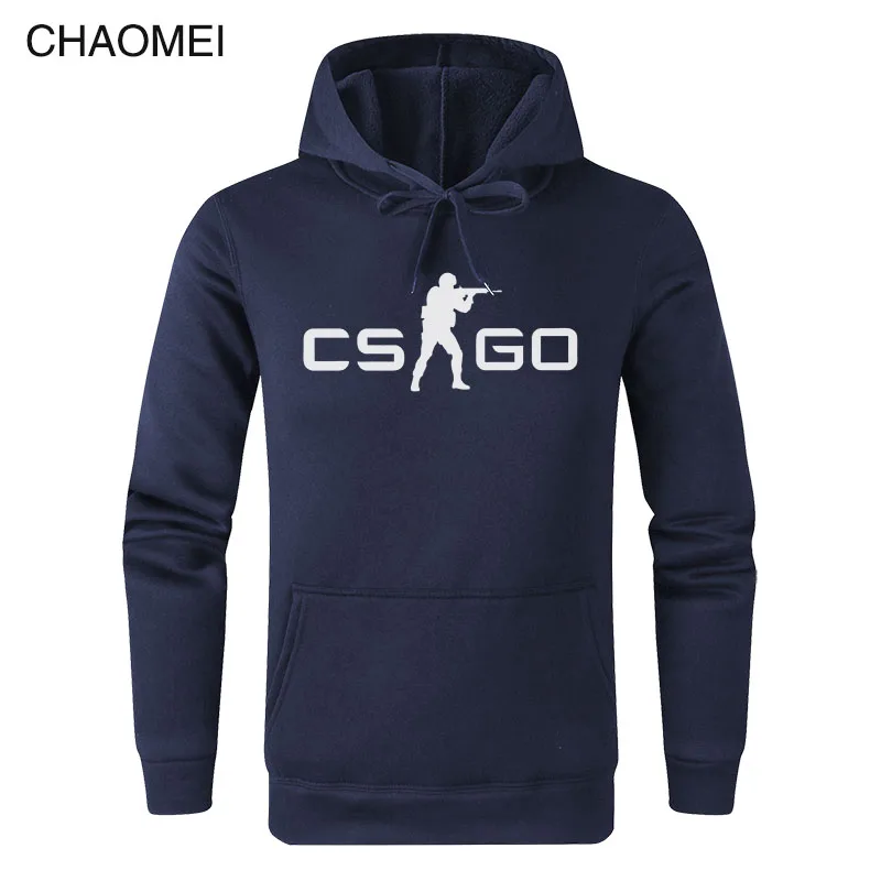 Мужские толстовки с капюшоном Game CS GO Модные свитшоты csgo в стиле хип хоп пуловеры