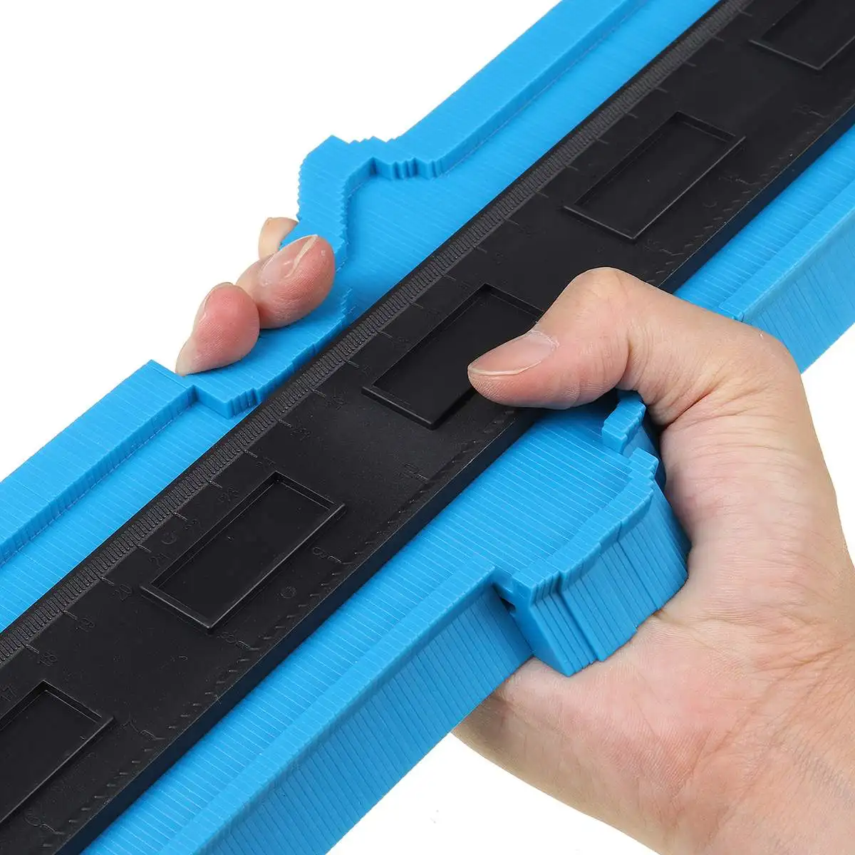 20" Profile Gauge Shape Contour Duplicator Tiling Laminate Edge Shaping Measure 20" Profile Gauge Shape Contour Duplicator Tiling Laminate Edge Shaping Measure