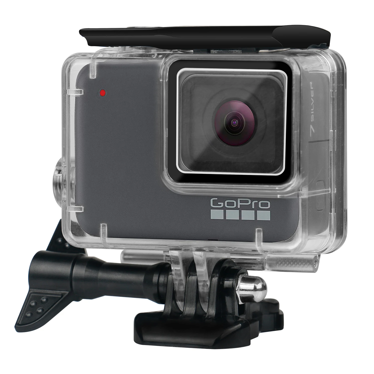 Waterproof Housing Case for GoPro Hero White Silver Protective