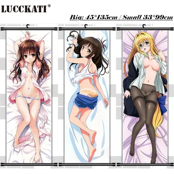 

To LOVE-Ru To Love Ru darkness Lala Yami bikini breasts sexy loli tail nipples cameltoe anime wall scroll poster canvas painting