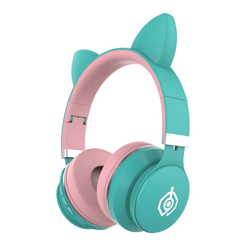 Милые наушники &quotКошка&quot Bluetooth Беспроводной со светодиодной Muisc стерео с