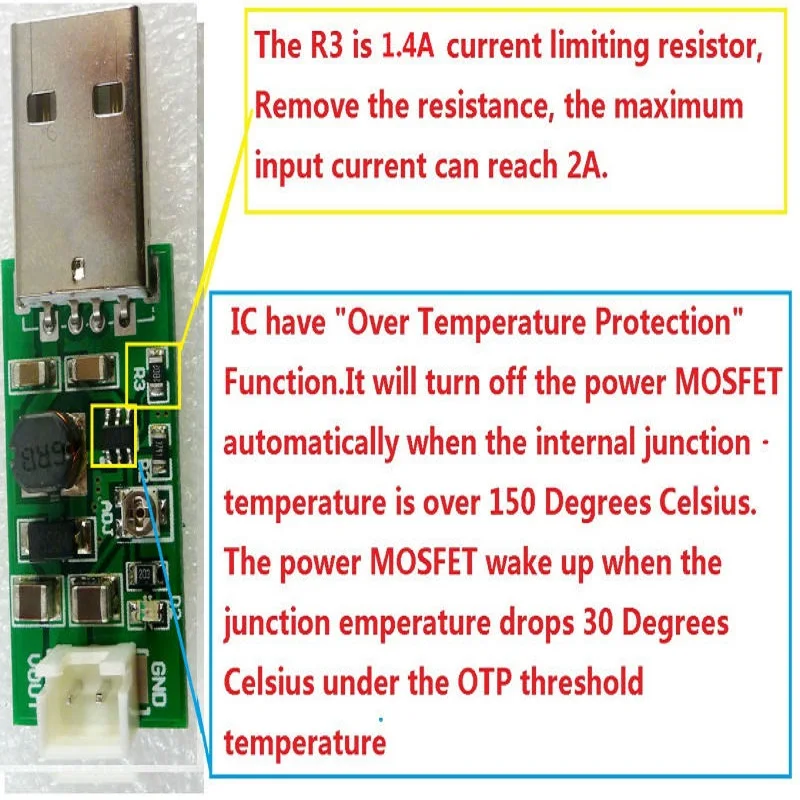 2x DC преобразователь USB 5V to HX2.54 6V 15V регулируемый выходной Повышающий Модуль