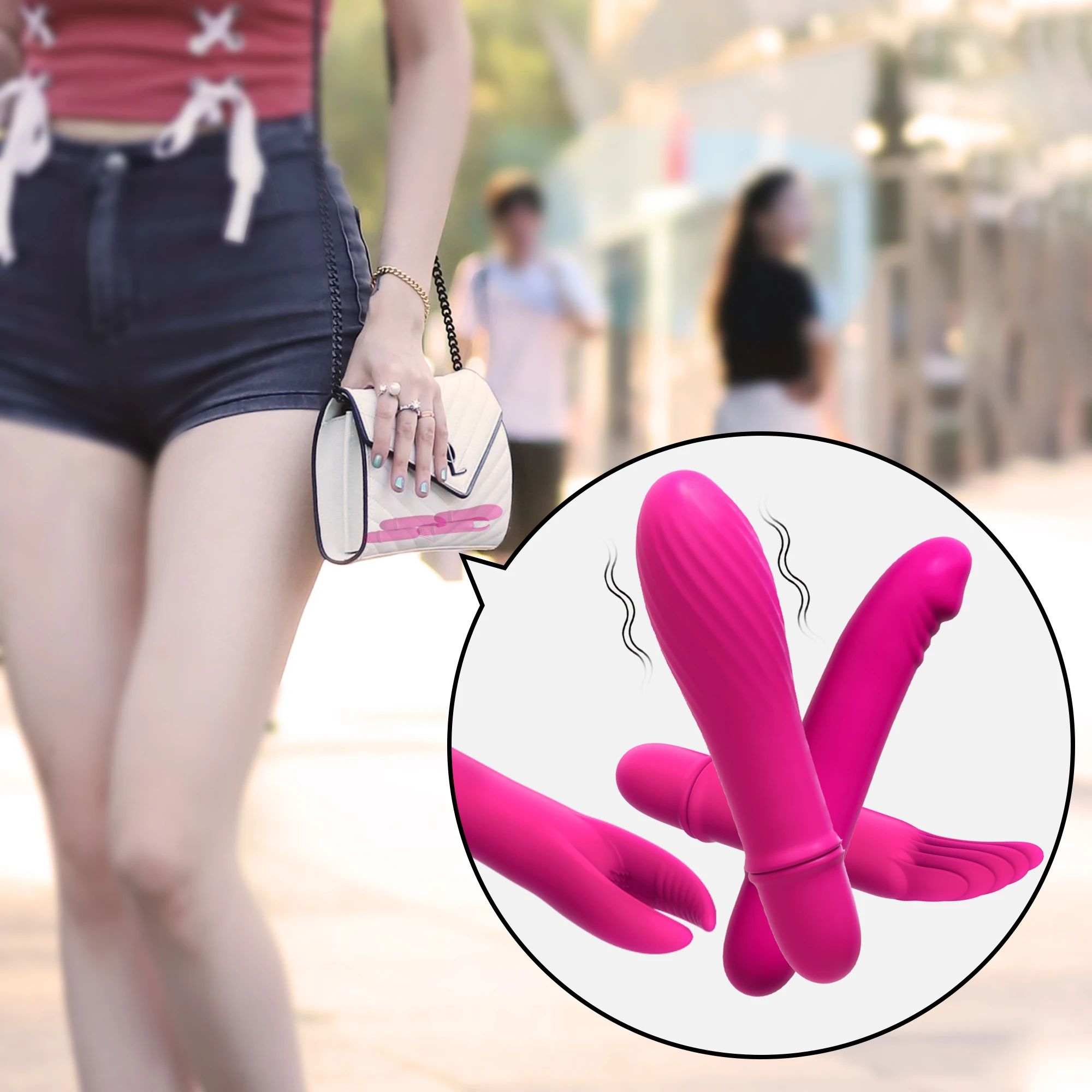 G Spot Vagina Vibrator Clitoris Butt Plug Anal Erotic Goods Sex Toys for Woman Men Adults