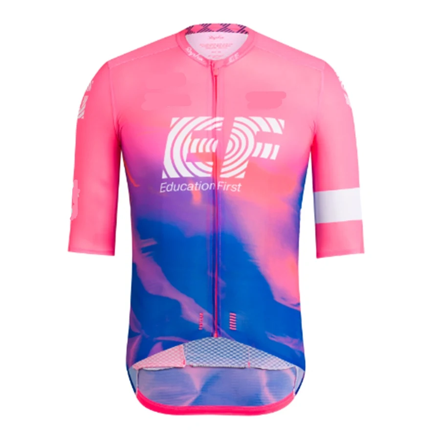 

Pro Team raphaing 2019 Summer Short Sleeve Cycling Jersey Men Quick Dry Bicycle MTB Bike Tops Clothing Wear Silicone Non-slip