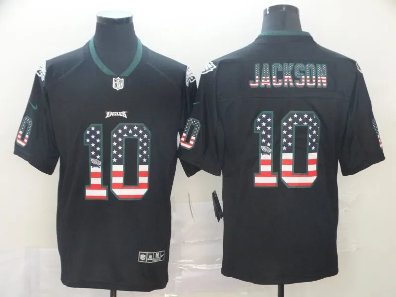 As photo Все сшитые мужские Джерси Philadelphia DeSean Jackson#10 eagles - Цвет: As photo