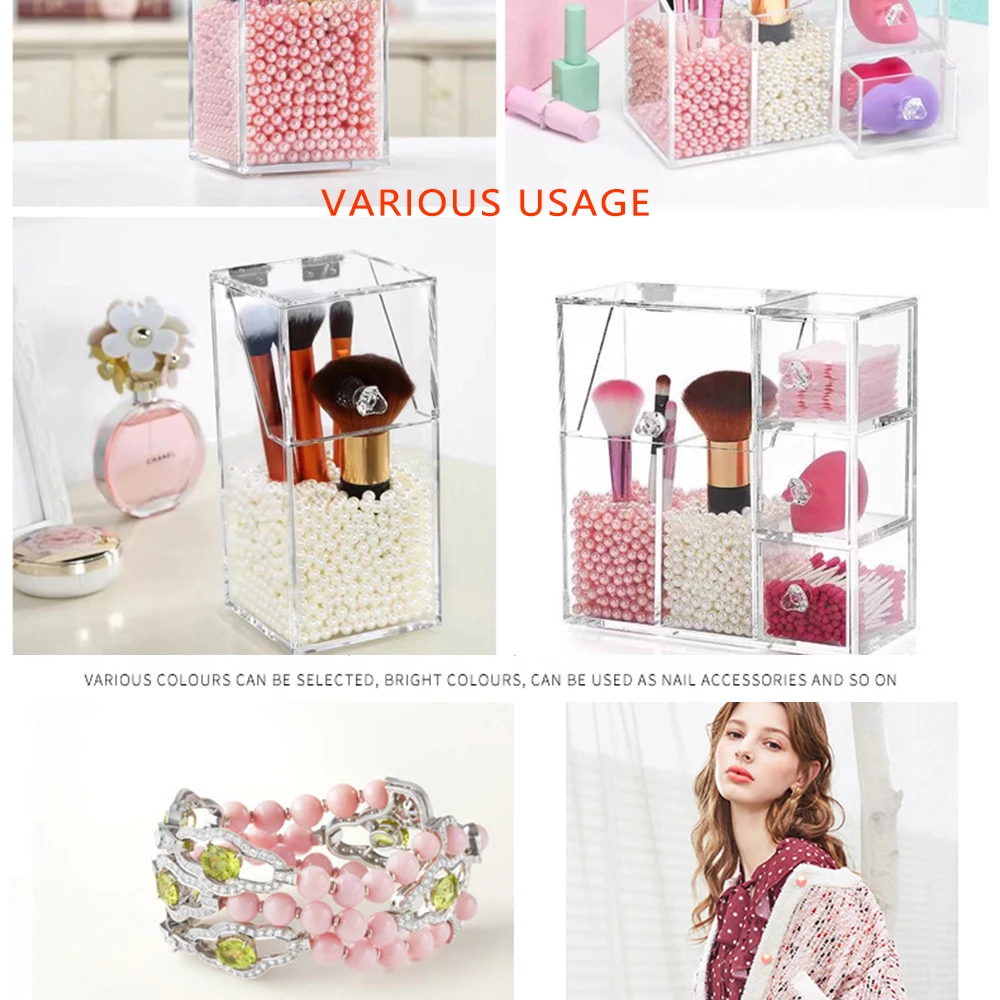 Chunky Bead Pearl Beads for Jewelry Making 6mm to 30mm retro Loose Pearl Bead for Kids A65 Royal Blue Round Pearls