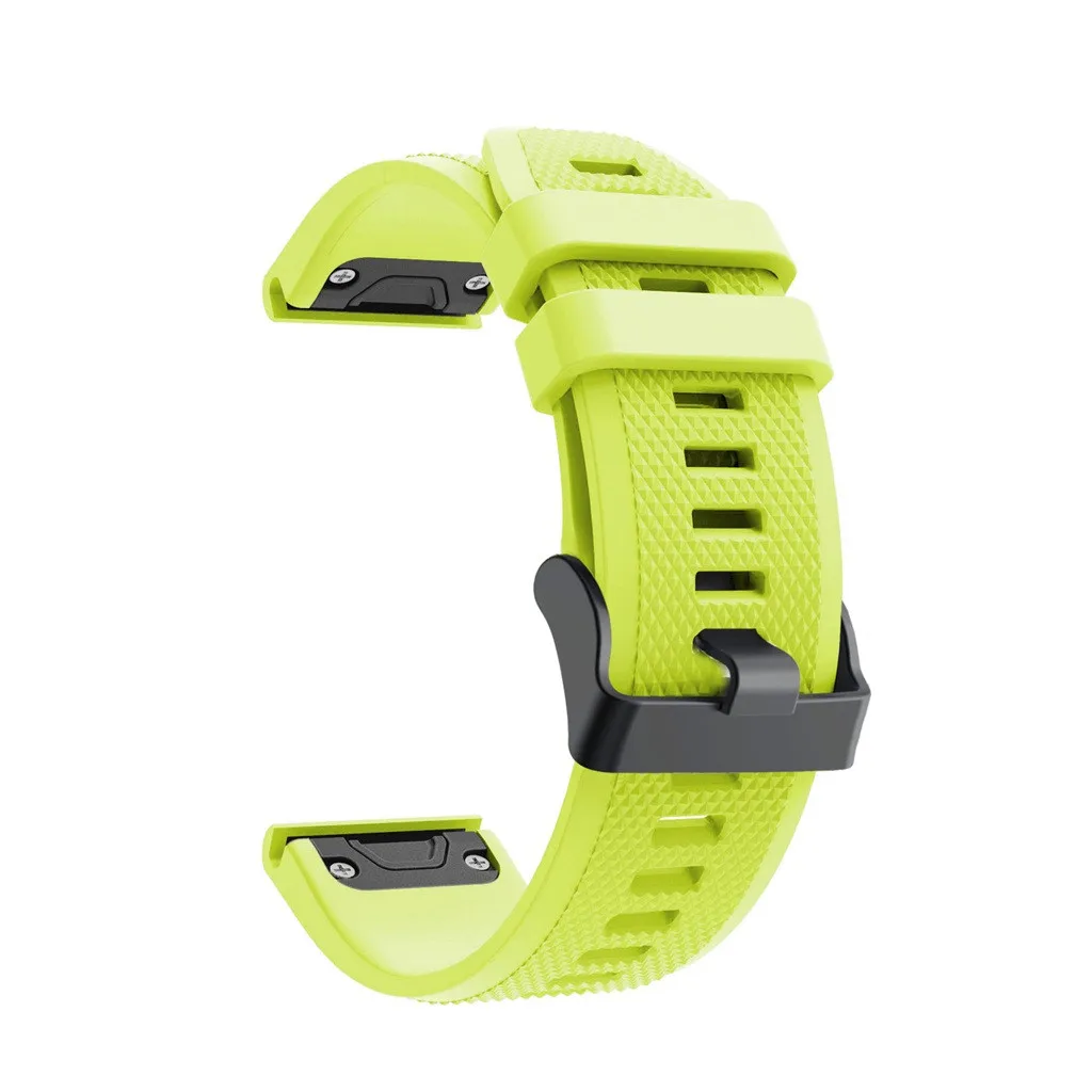 22 см силиконовый ремешок для Garmin Forerunner 945/935/Fenix 5/Plus различные цвета свет и гибкая Мода