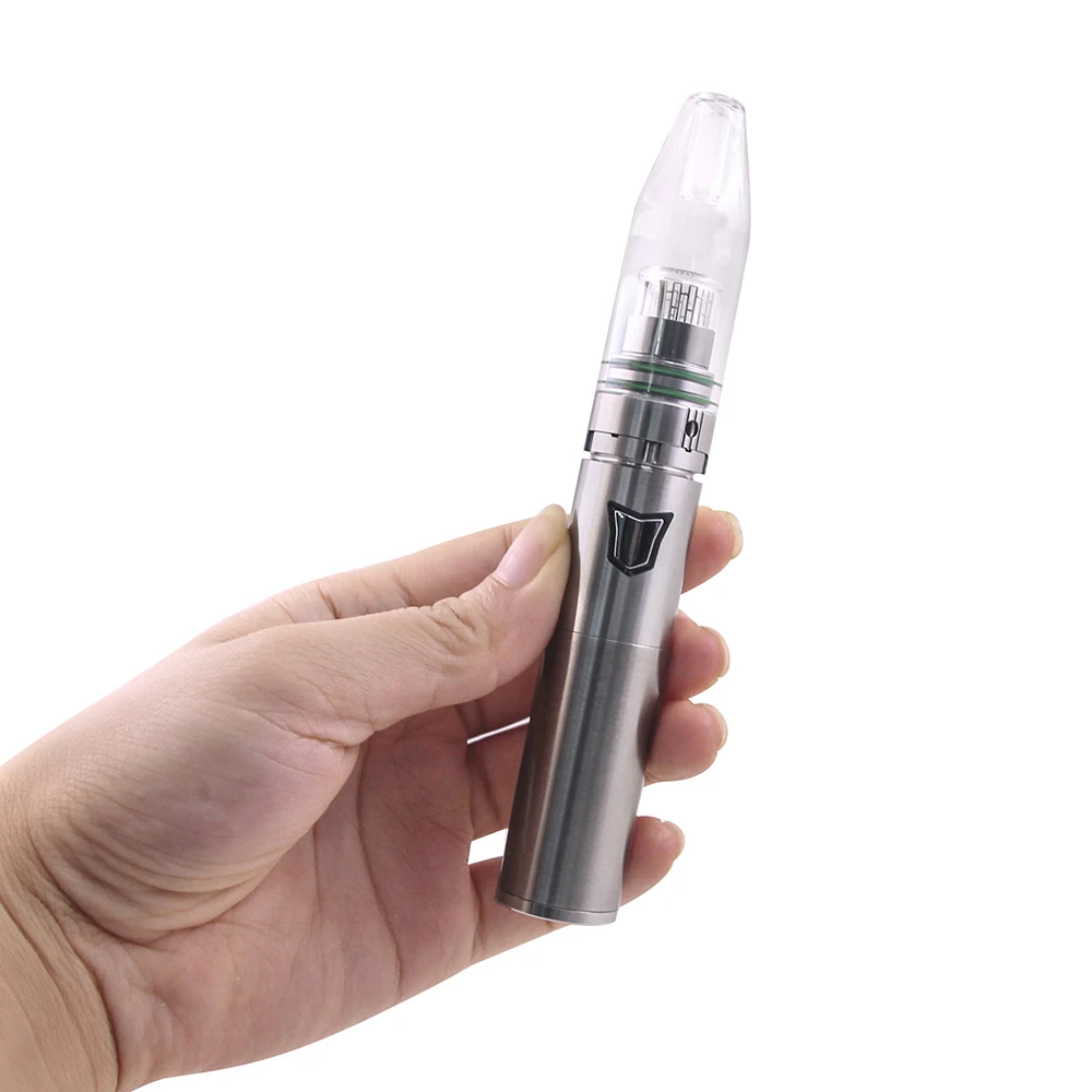 Longmada Trunk Mod with Crystal tank for Wax Oil Dry Herb Preheat Starter vape pen Kit compatible for 510 thread VS minifit (12)