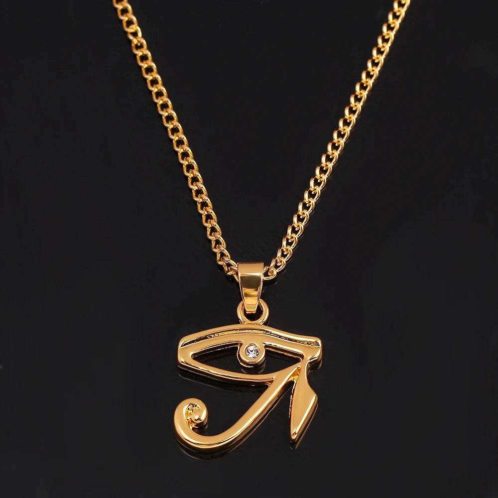 Gold Color Ancient Egyptian Pharaoh Eye 