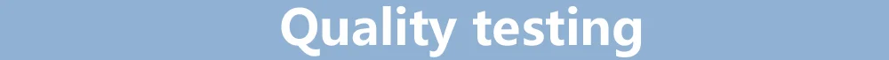 Quality testing