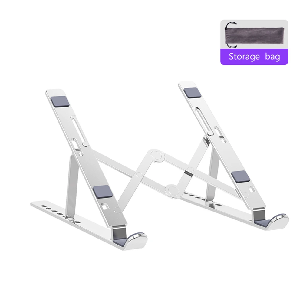 

Adjustable Foldable Aluminum Laptop Stand Desktop Notebook Holder Desk Laptop Stand For 11-17 inch Macbook Pro Air