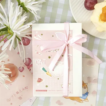 

30 Pcs/Set Cute Rabbit Dog Animal Courtyard Series Paper Postcard DIY Cartoon Greeting Cards Birthday Letter Gift Card