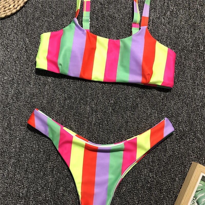 Bikinis Women Summer Beach Wear Female Bathing Suits Stripe Bikinis Girl Swimming Suit Women Swimwear Sexy Biquini Set Ladies Bikinis Women Summer Beach Wear Female Bathing Suits Stripe Bikinis Girl Swimming Suit Women Swimwear Sexy Biquini Set Ladies