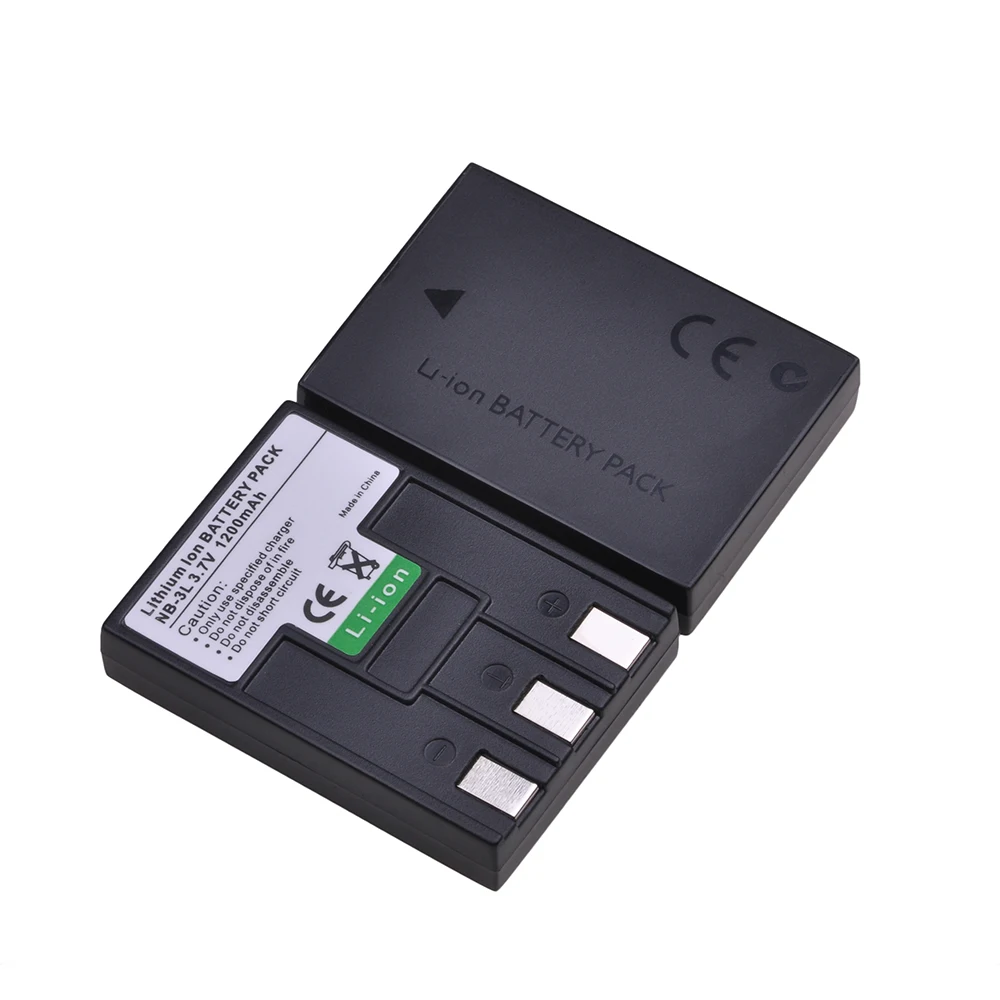 Camera Battery 1200mAh NB-3L For Canon Camera