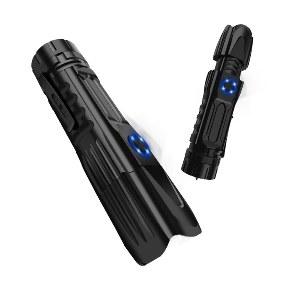 Bike light XHP90 LED flashlight zoom USB rechargeable led light 26650 flashlight waterproof aluminum alloy 5 modes 30S30 (8)