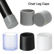 

10Pcs Round Bottom Plastic Pipe Cover Chair Leg Caps Furniture Feet Silicone Pads Non-Slip Covers Floor Protectors Cups Socks