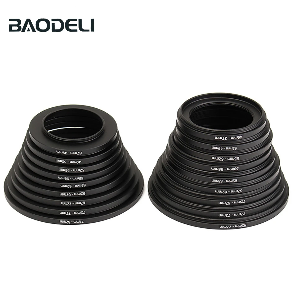 

BAODELI Rx100 Filter Adapter Up Step Down Ring For Universal Lens Camera Canon Eos Nikon Sony Fujifilm Accessories