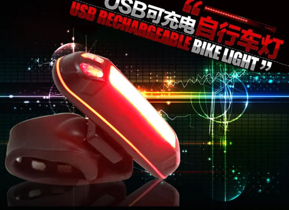 Задний фонарь для велосипеда Водонепроницаемая задняя фара светодиодная Usb заряжаемые ходовые огни для горного велосипеда велосипедный фонарь задний фонарь для велосипеда
