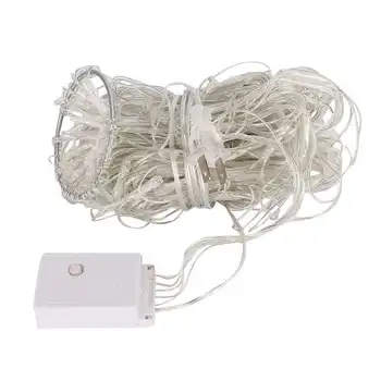 

1.5x1.5m Net Light Waterproof Decorative Net Lights Colorful 8 Modes for Christmas Window Display