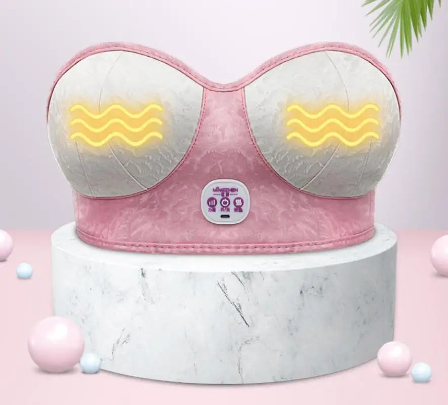 

Breast Enlargement Chest Enhancement Promote Female Hormone Breast Lift Firming Massage Up Size Bust Care Electric Bra Massager