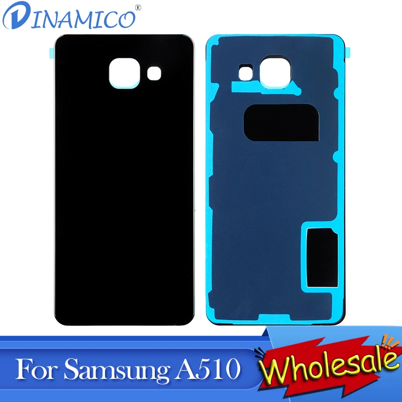 Dinamico SM A510F A510FD Корпус задняя крышка для Samsung Galaxy A5 A510 батарея задняя панель Корпус 10 шт