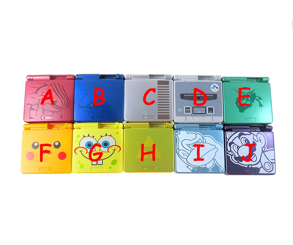 1 комплект ограниченная серия полный корпус оболочка замена для Nintendo Gameboy Advance SP GBA